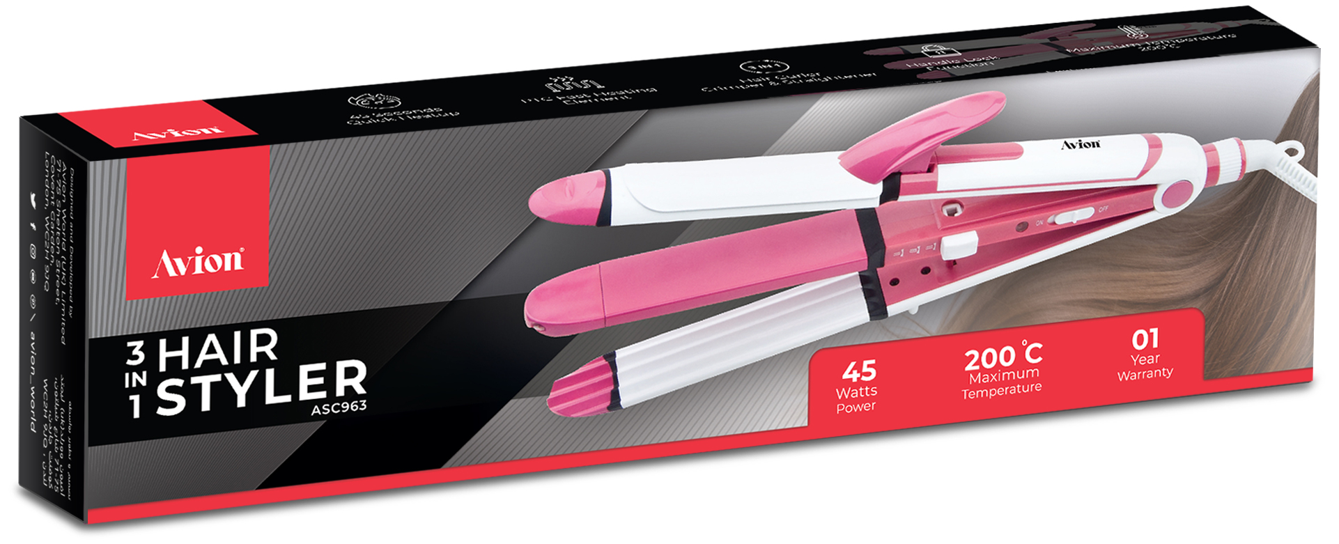 Avion curling wand outlet reviews